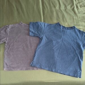 Kids' Blue and Gray T-Shirts